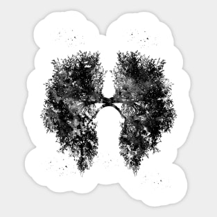 Tree Lungs Sticker